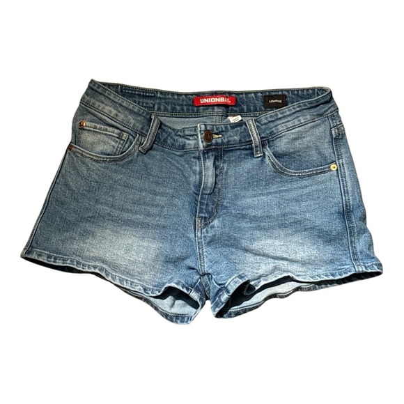 UNIONBAY Blue Low Rise Blue  Jean Shorts for Women Size 5 - Picture 1 of 3